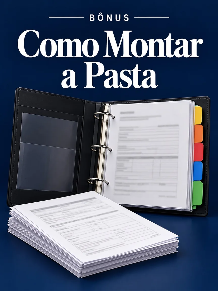 Capa do bônus Como Montar a Pasta